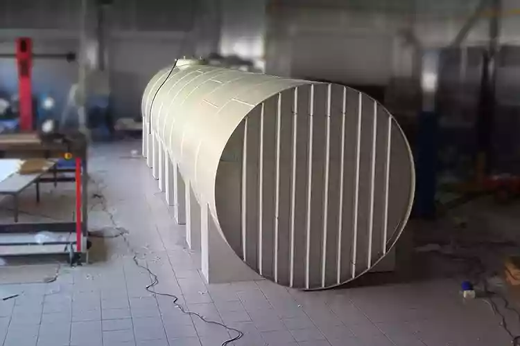 Усиленная дренажная ёмкость для воды из полипропилена