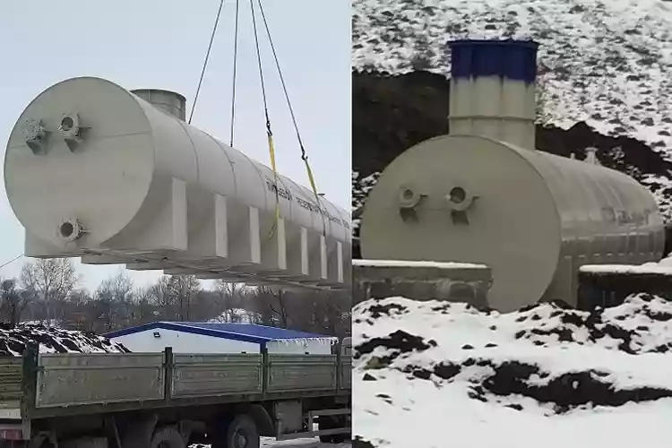 Накопительные баки для хозяйственных стоков
